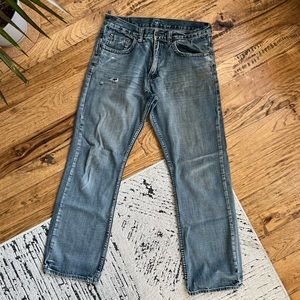 Mens Jeans Distressed 32x32